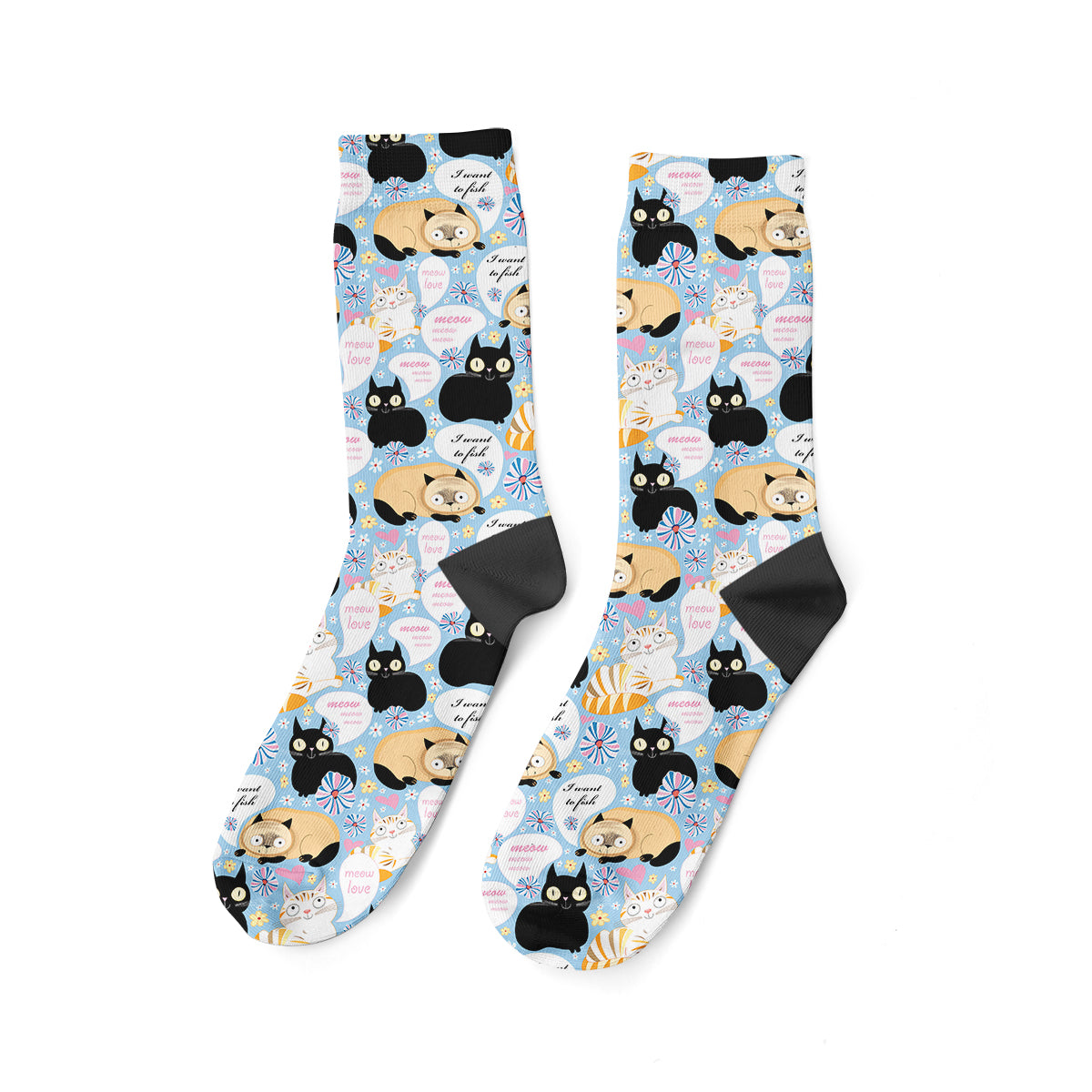 Konuşan Kediler Soket Çorap