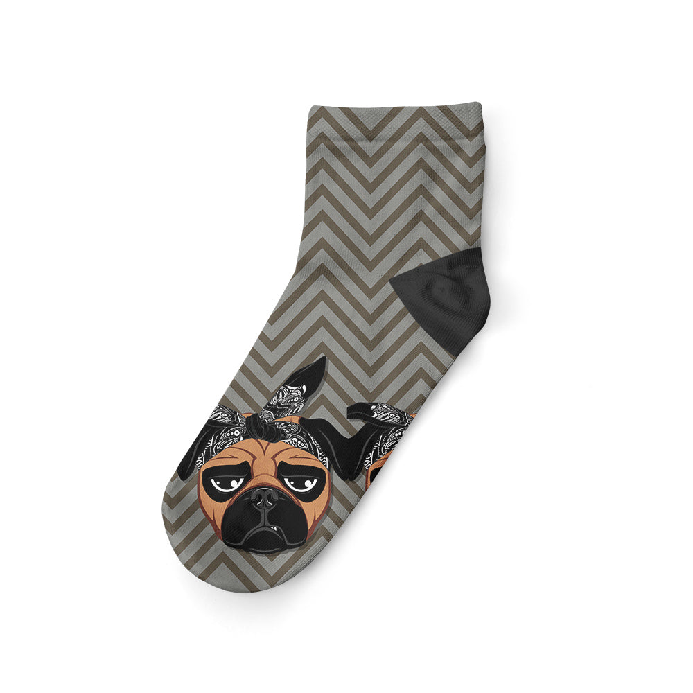 Bulldog Patik Çorap