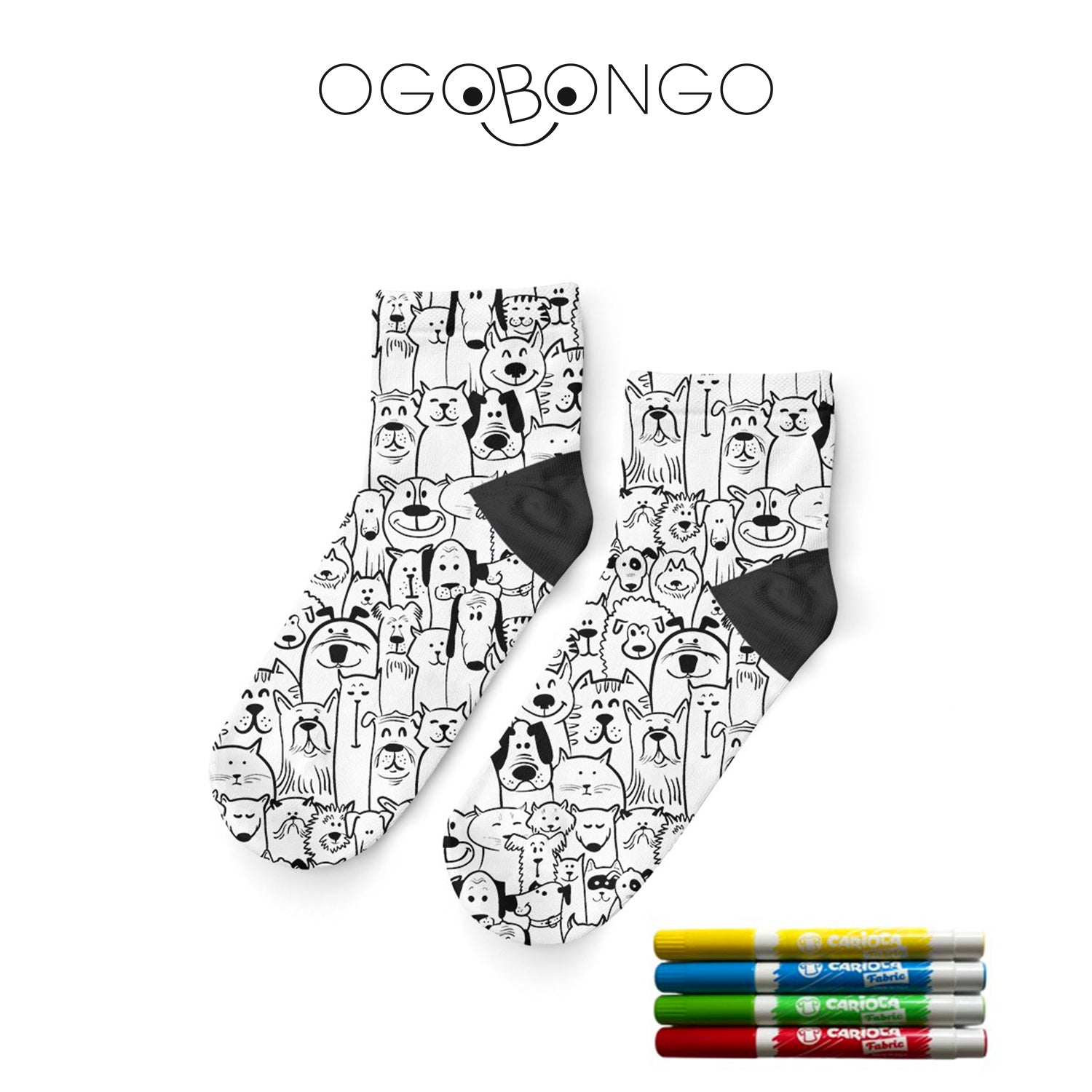 Ogobongo 25'li Boyama Çorap Standı